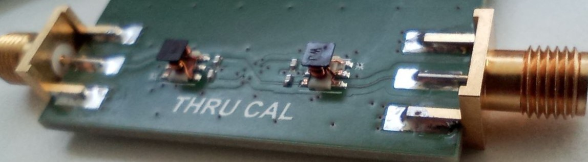 Структура сквозной калибровки - два балуна последовательно